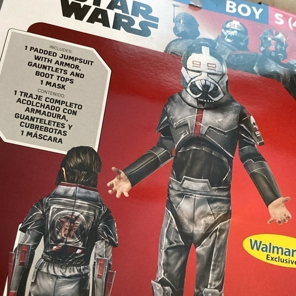 Star Wars Wrecker Costume NWT jumpsuit Halloween * NO MASK medium (8-10) - Picture 2 of 6